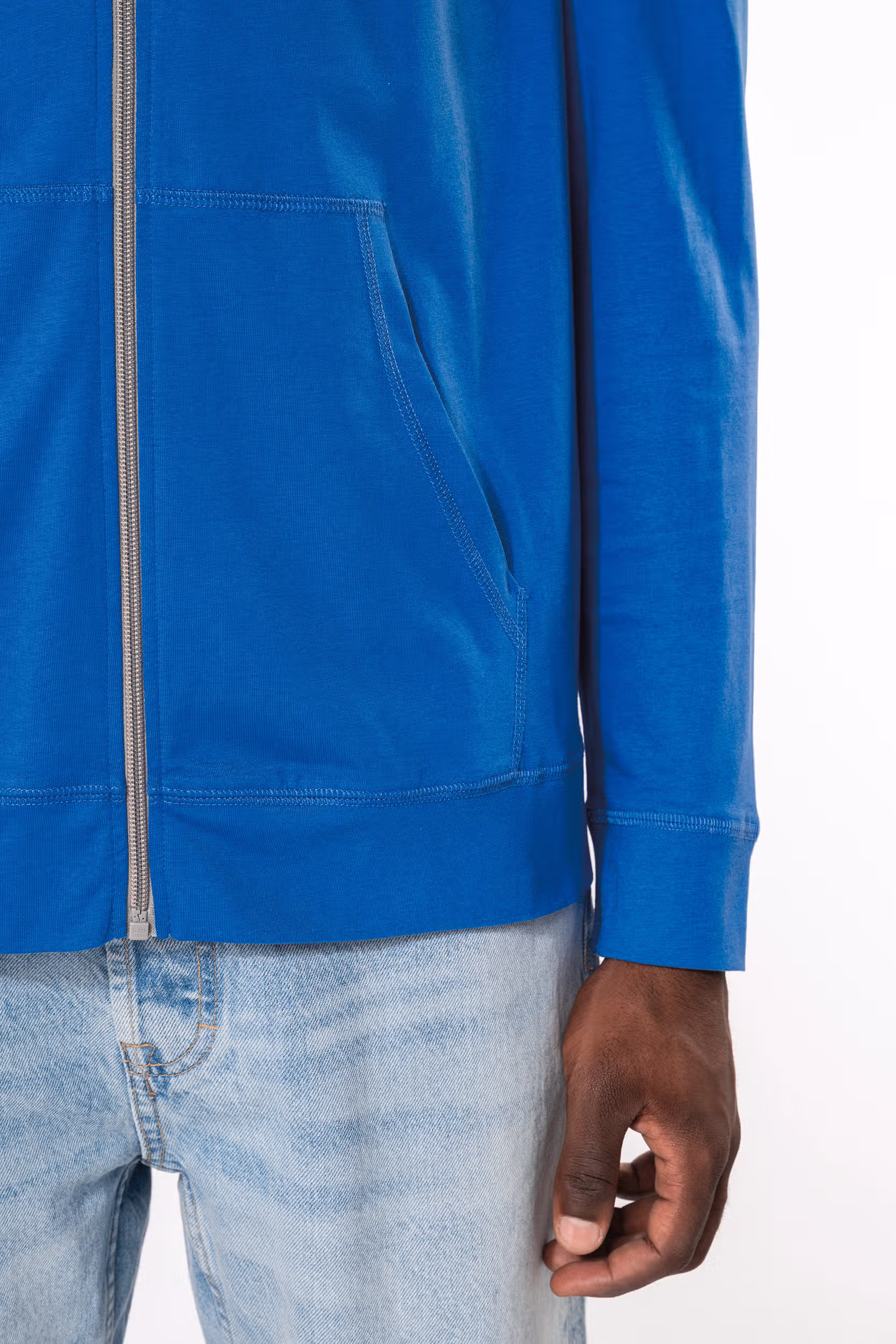 Veste coton légère à capuche – Image 6