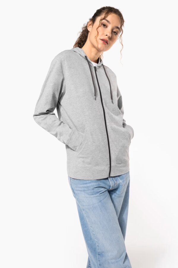 Veste coton légère à capuche