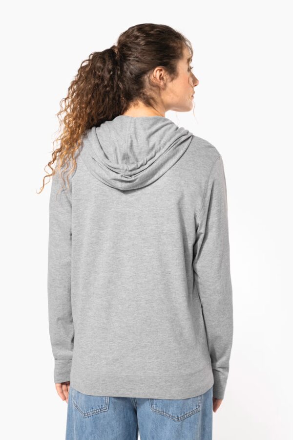 Veste coton légère à capuche