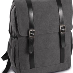 Sac à dos en toile à rabat – Image 4