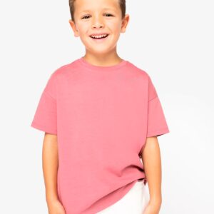 T-shirt écoresponsable à épaules tombantes enfant – Image 4