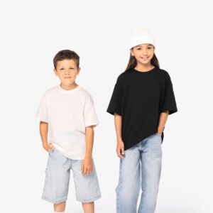 T-shirt écoresponsable oversize enfant – Image 2