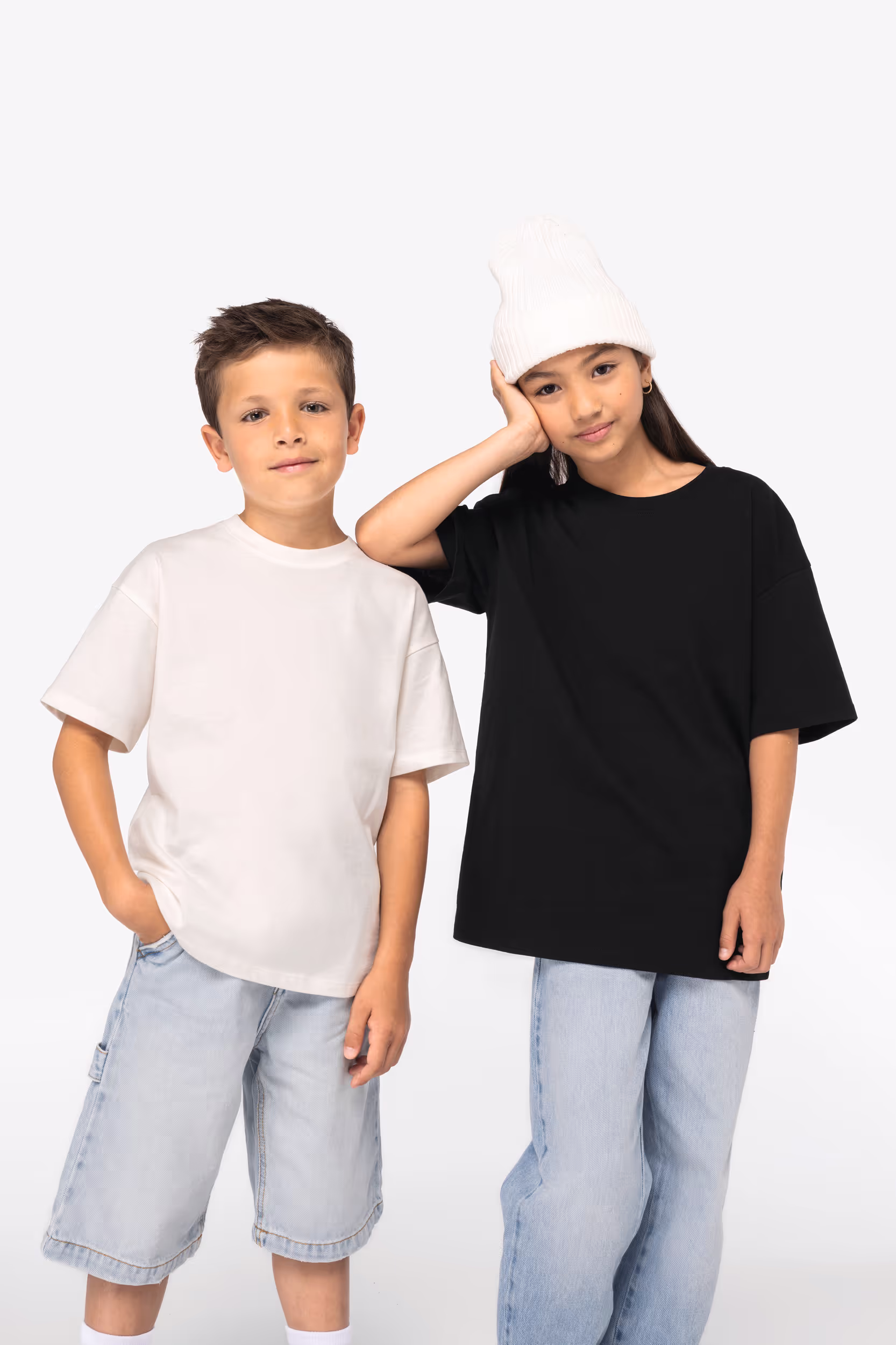 T-shirt écoresponsable oversize enfant – Image 3