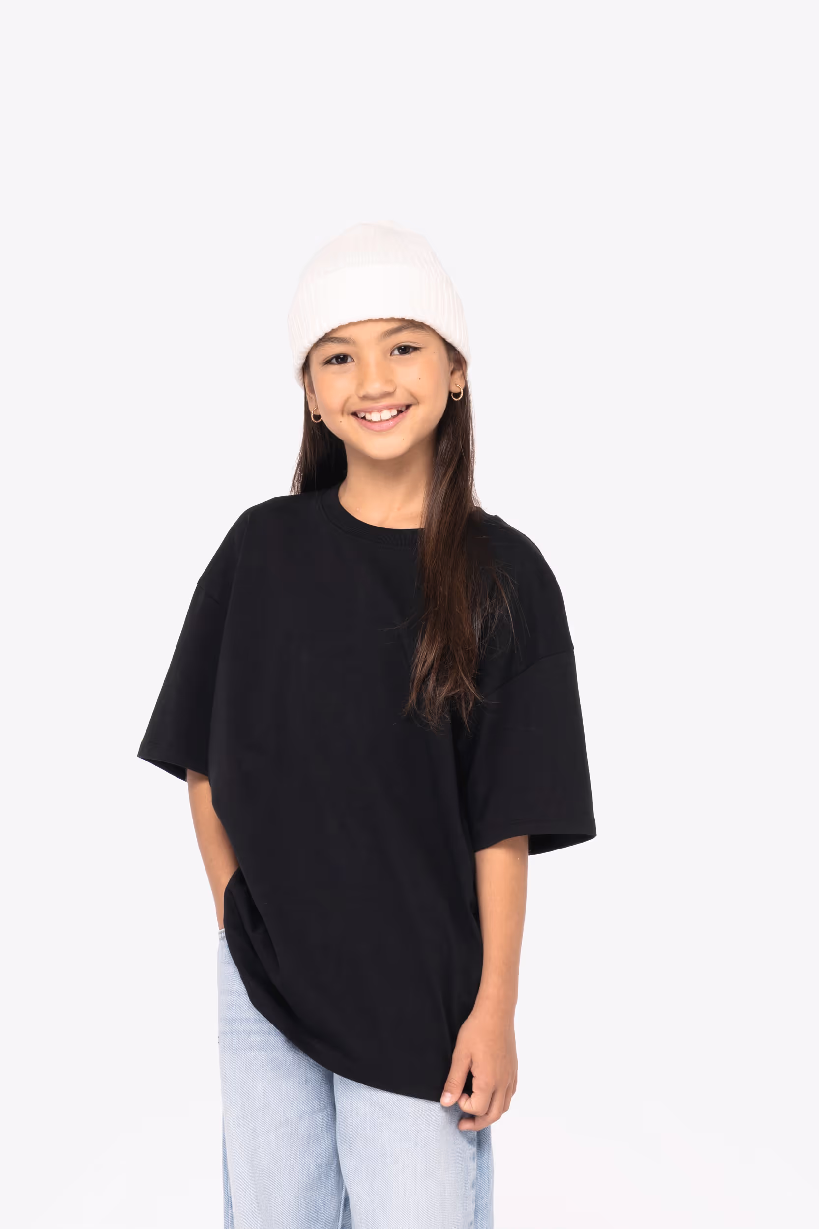 T-shirt écoresponsable oversize enfant – Image 4