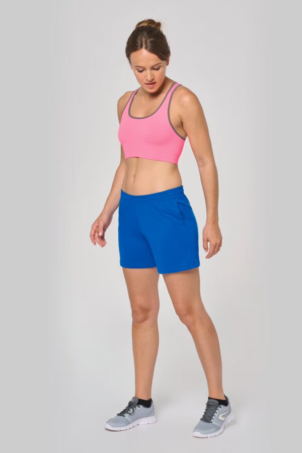 Short jersey sport femme