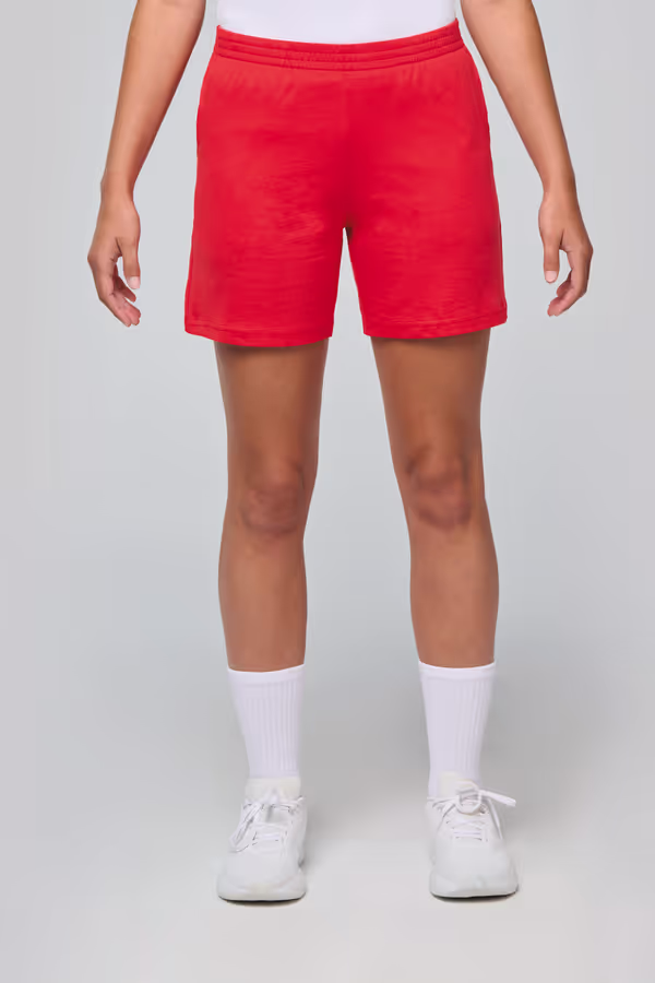 Short jersey sport femme
