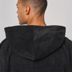 Poncho éponge à capuche unisexe – Image 8