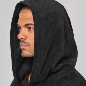 Poncho éponge à capuche unisexe – Image 6