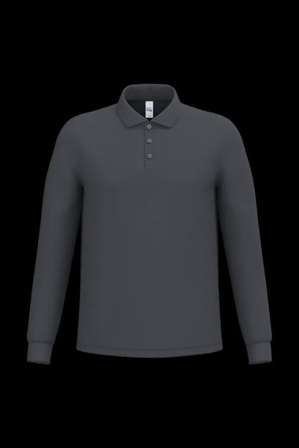 Polo piqué LSL homme