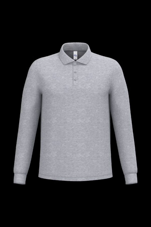 Polo piqué LSL homme