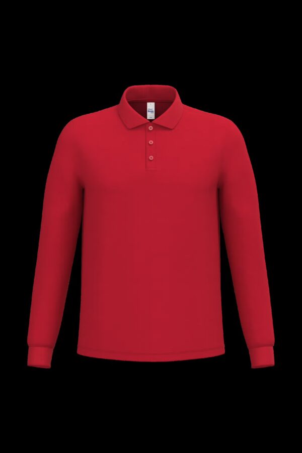 Polo piqué LSL homme