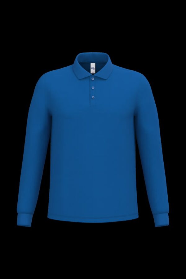 Polo piqué LSL homme