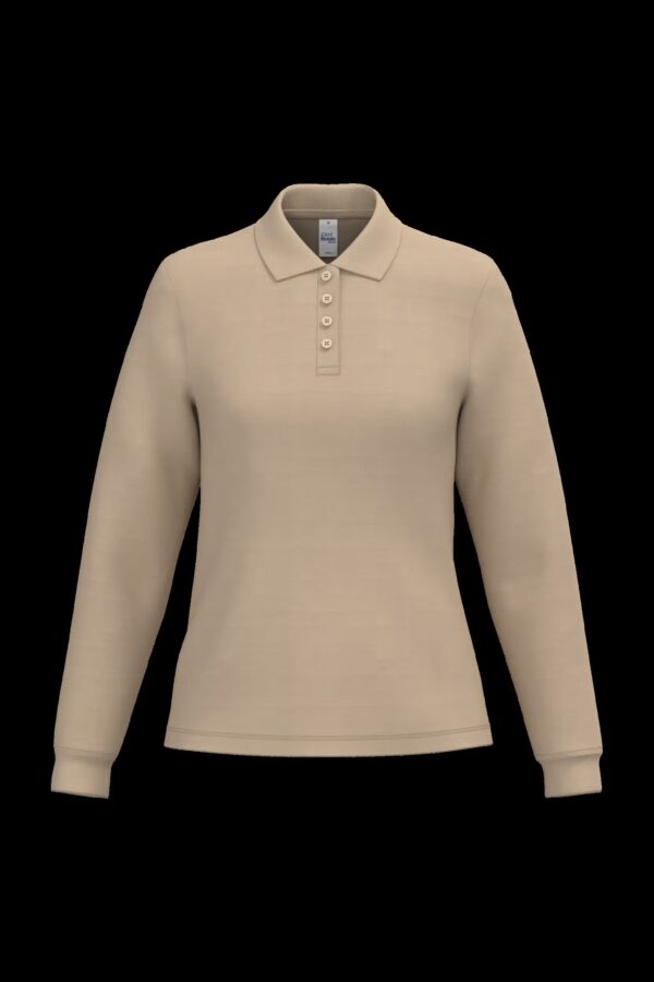 Polo piqué LSL femme