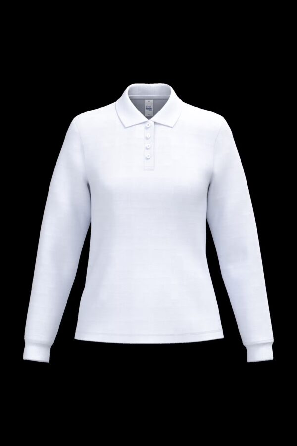 Polo piqué LSL femme