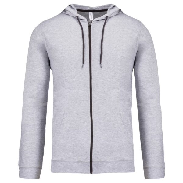 Veste coton légère à capuche