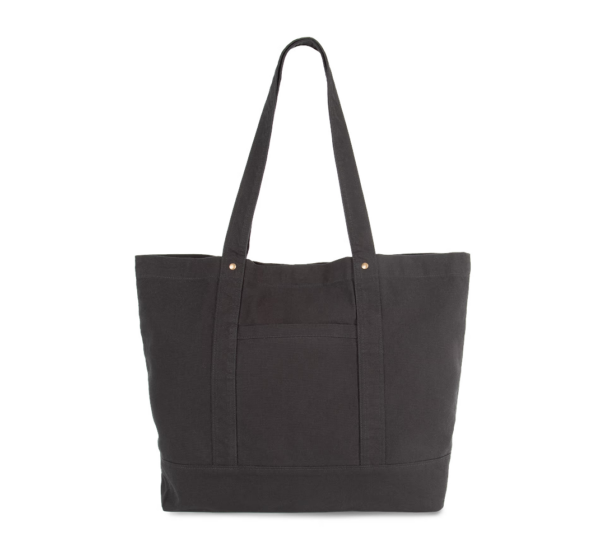 Grand sac shopping à poche latérale