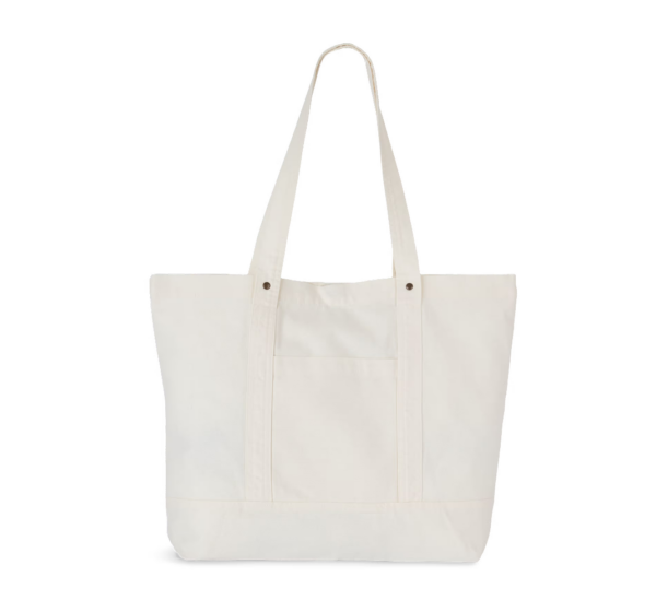 Grand sac shopping à poche latérale
