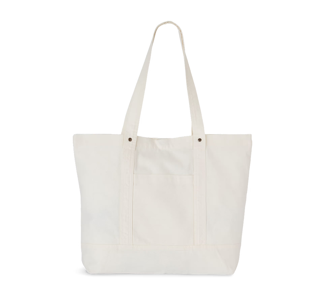 Grand sac shopping à poche latérale – Image 7