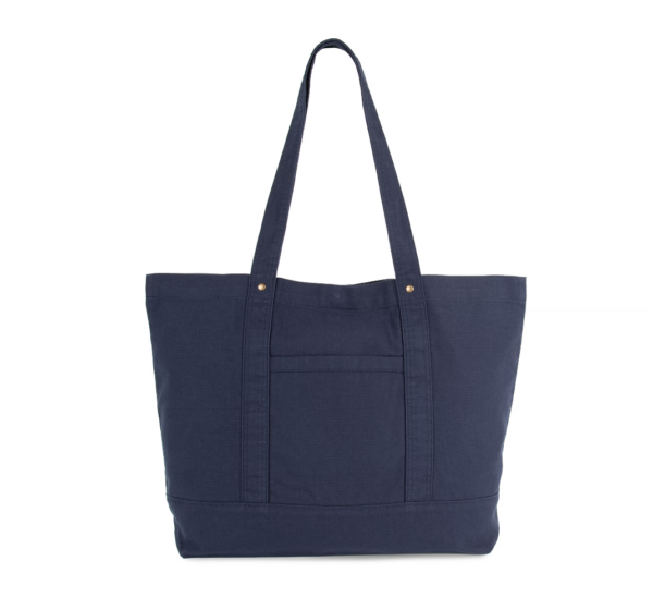 Grand sac shopping à poche latérale