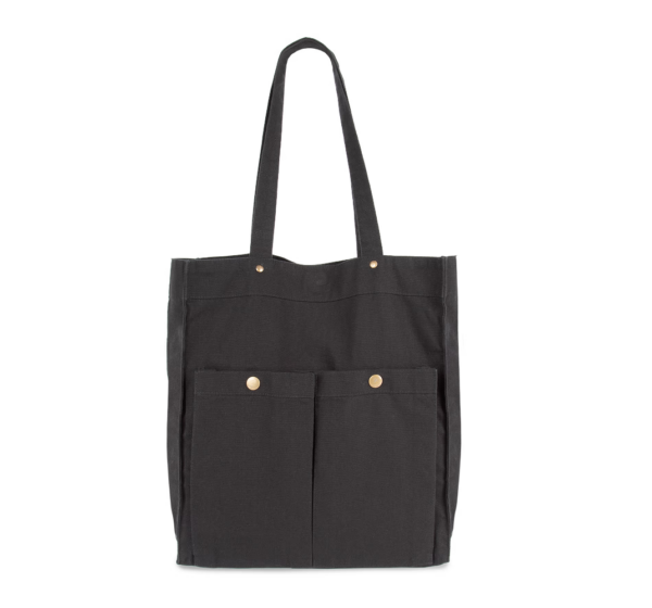 Sac à main à double poche frontale
