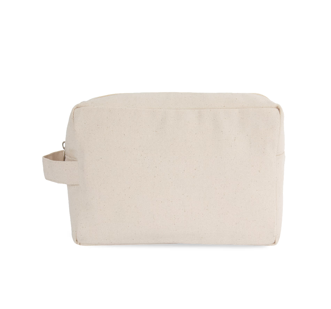 Trousse de toilette en coton biologique – Image 3