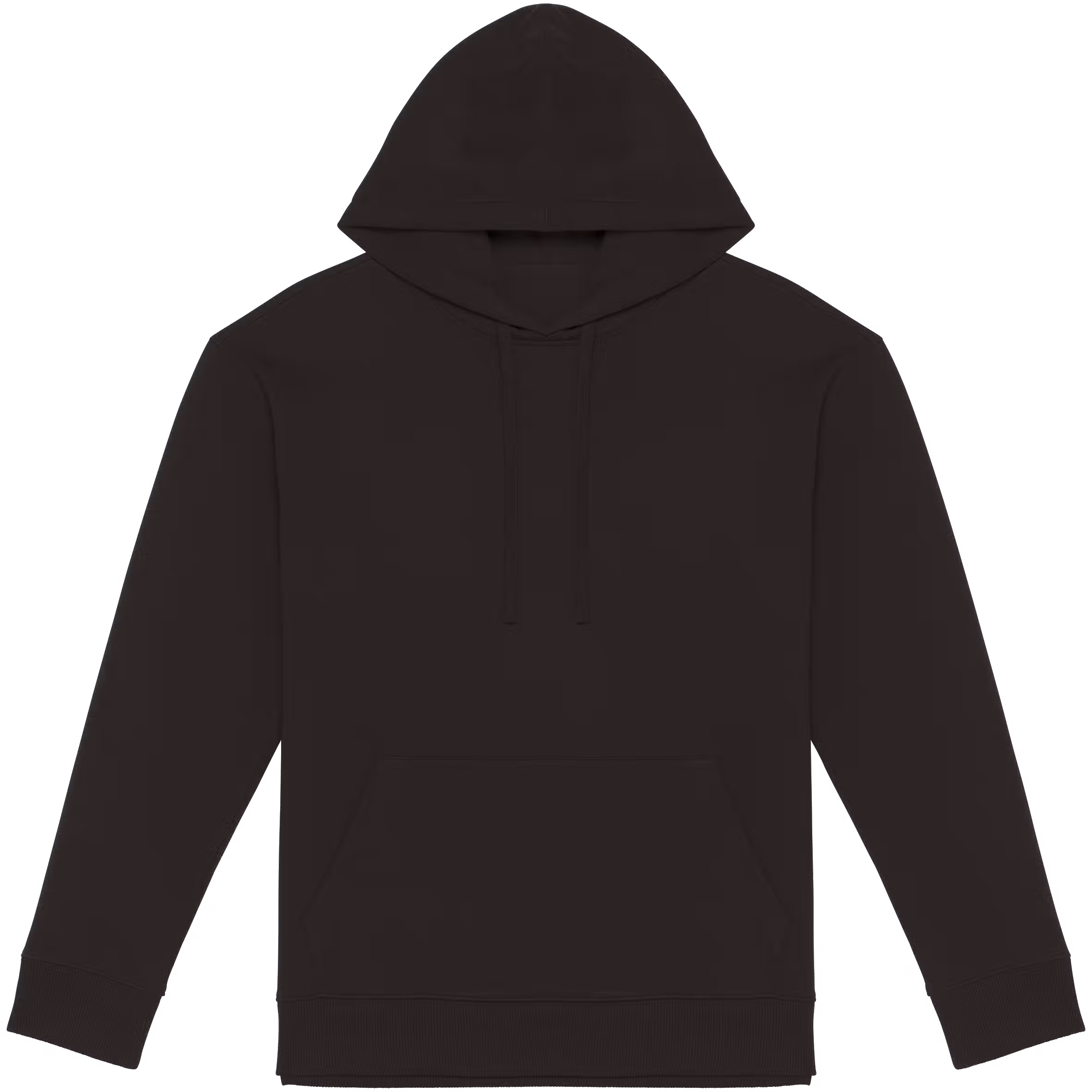 Sweat-shirt écoresponsable à capuche  à épaules tombantes French Terry unisexe – Image 10