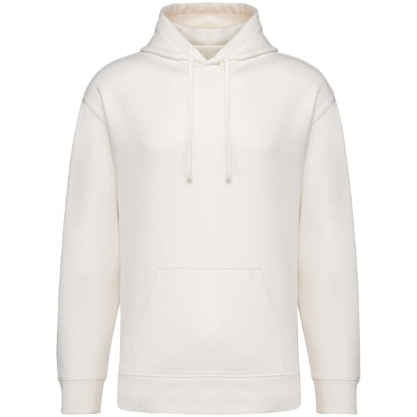 Sweat-shirt écoresponsable à capuche  à épaules tombantes French Terry unisexe